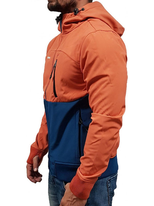 Winter Jacke Orange