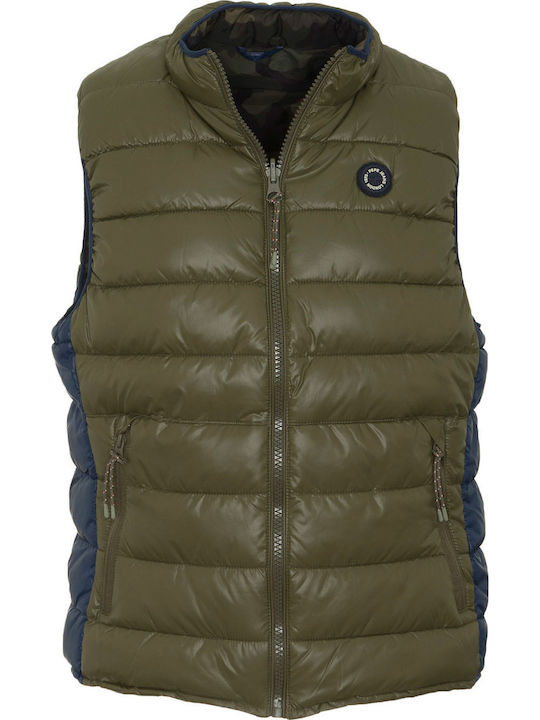 Joseph Αμάνικο Μπουφάν Puffer Διπλής Όψης Χακί