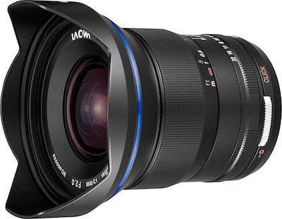 Laowa Full Frame Camera Lens 15mm f/2 FE Zero-D Wide Angle for Canon RF Mount Black