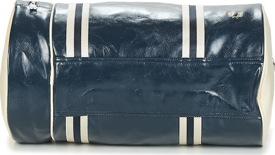 Fred Perry Sack Voyage 30.4lt Navy Blue made of Artificial Leather L46.5xW26xH26cm