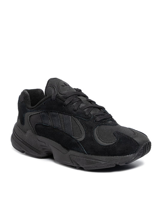 Adidas Yung-1 Unisex Chunky Sneakers Μαύρα