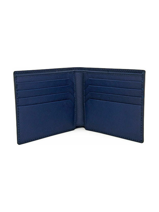 Mont Blanc Sartorial Men's Leather Wallet Blue