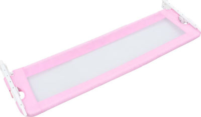 vidaXL Foldable Bed Rails made of Fabric in Pink Color 120x42cm 1pcs