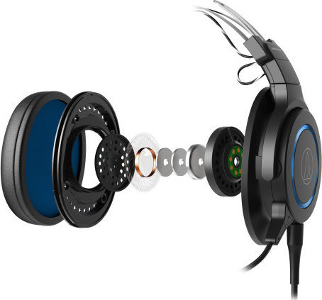 Audio Technica ATH-G1 Over Ear Gaming Headset with Connection 2x3.5mm