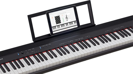 Roland Ηλεκτρικό Stage Πιάνο GO:PIANO88 με 88 Δυναμικά Πλήκτρα Ενσωματωμένα Ηχεία και Σύνδεση με Ακουστικά και Υπολογιστή Black