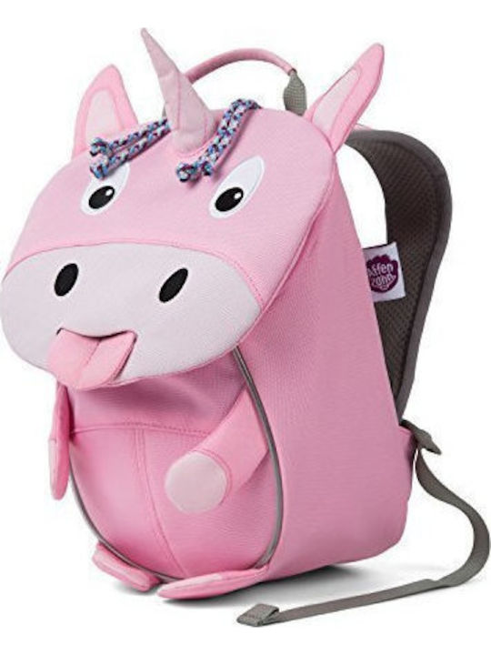 Affenzahn Ulrike The Unicorn Schulranzen Rucksack Kindergarten in Rosa Farbe