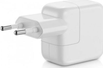 Apple Φορτιστής Χωρίς Καλώδιο με Θύρα USB-A 12W Λευκός (USB Power Adapter)