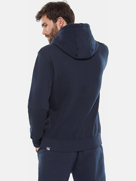 Drew Peak Sweatshirt with Hood Navy Blue