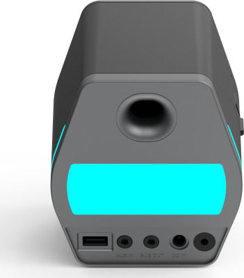 Edifier G2000 RGB Ασύρματα Ηχεία Υπολογιστή 2.0 με RGB Φωτισμό και Bluetooth Ισχύος 32W σε Μαύρο Χρώμα
