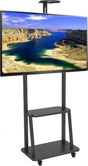 Techly ICA-TR33 Βάση Τηλεόρασης Δαπέδου έως 70" και 50kg