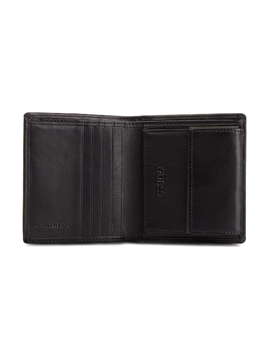 Guess Men's Leather Wallet Black