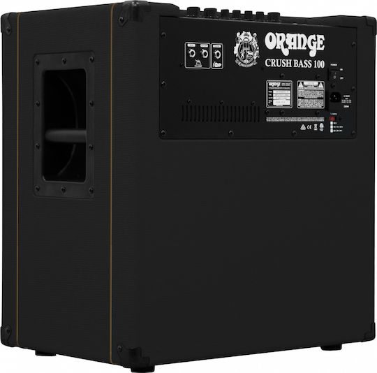 Orange Crush Bass 100 Combo Ενισχυτής Ηλεκτρικού Μπάσου 1 x 15" 100W Μαύρος