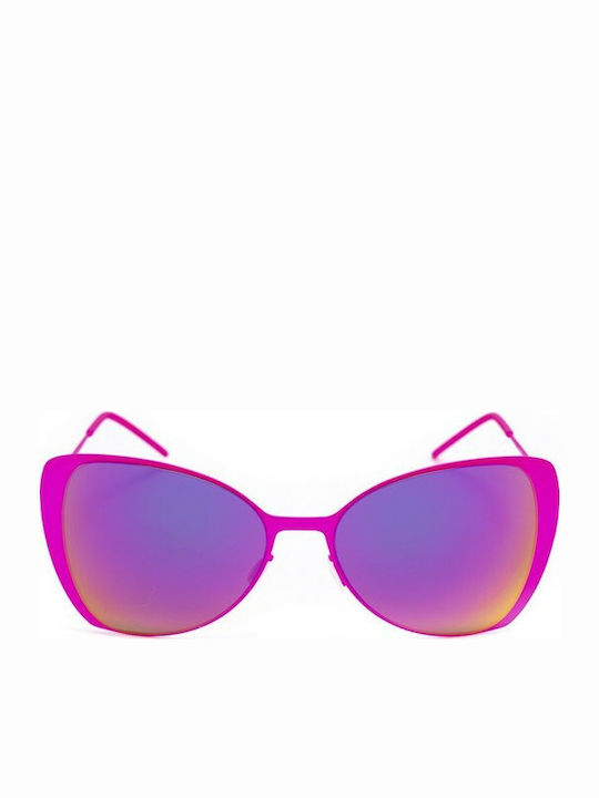 Italia Independent Women's Sunglasses with Pink Metal Frame 0204.018.000