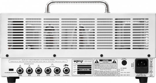 Orange Rocker 15 Terror Λαμπάτη Κεφαλή Ηλεκτρικής Κιθάρας 15W Λευκή