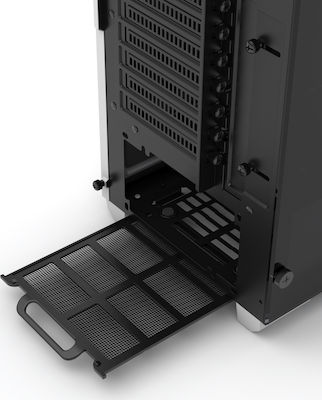 Phanteks Eclipse P400S Tempered Glass Gaming Midi Tower Κουτί Υπολογιστή με Πλαϊνό Παράθυρο και RGB Φωτισμό Λευκό