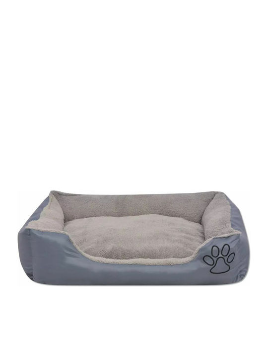 vidaXL Dog Sofa Sofa Dog Bed Gray 50x38cm. 170413