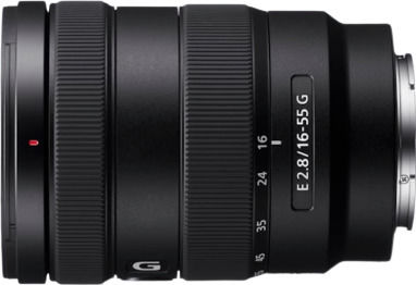Sony Crop Camera Lens 16-55mm f/2.8 G Standard Zoom / Wide Angle for Sony E Mount Black