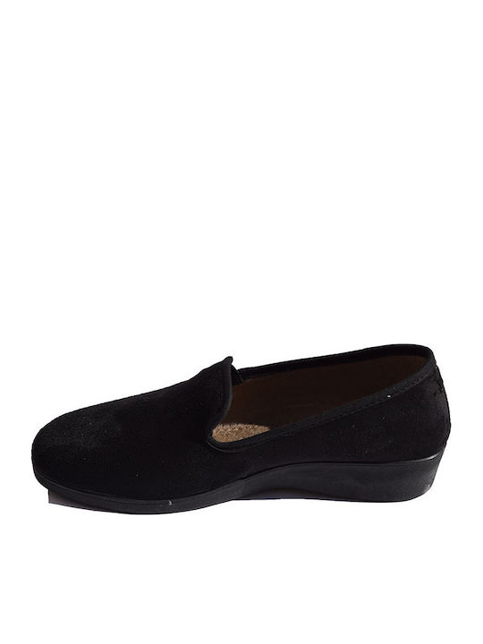 Parex Closed-Back Women's Slippers In Black Colour