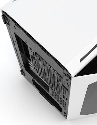 Phanteks Enthoo Evolv mATX Midi Tower Κουτί Υπολογιστή με Πλαϊνό Παράθυρο Λευκό