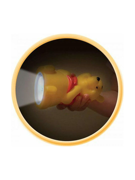 Ango Lumini LED Lampă decorativă pentru copii Winnie Pooh Portocaliu 9.5x9x17.5εκ.