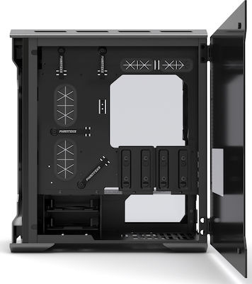 Phanteks Enthoo Evolv mATX Tempered Glass Gaming Mikro-Turm Computergehäuse mit RGB-Beleuchtung Gray
