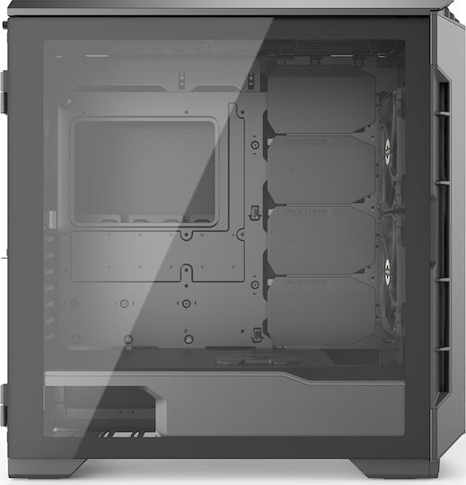 Phanteks Eclipse P600S Gaming Midi Tower Κουτί Υπολογιστή με Πλαϊνό Παράθυρο Μαύρο