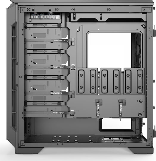 Phanteks Eclipse P600S Gaming Midi Tower Κουτί Υπολογιστή με Πλαϊνό Παράθυρο Μαύρο