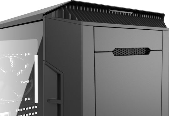 Phanteks Eclipse P600S Gaming Midi Tower Κουτί Υπολογιστή με Πλαϊνό Παράθυρο Μαύρο