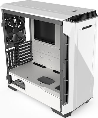 Phanteks Eclipse P600S Gaming Midi Tower Κουτί Υπολογιστή με Πλαϊνό Παράθυρο Λευκό