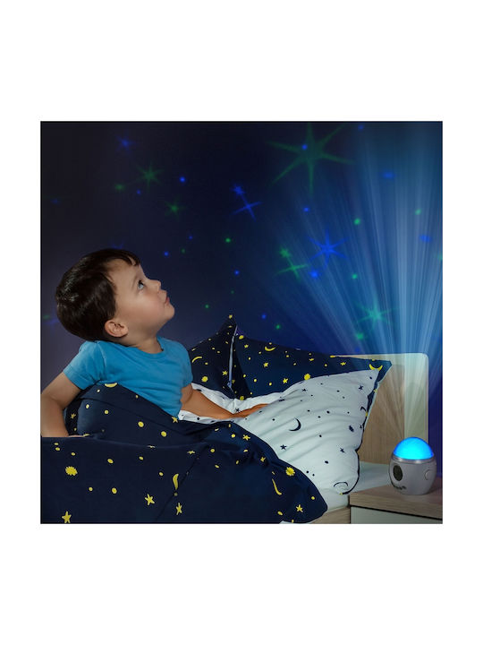 Reer LED Kinderprojektorlampe My Magic Star mit Sternenprojektion Blau