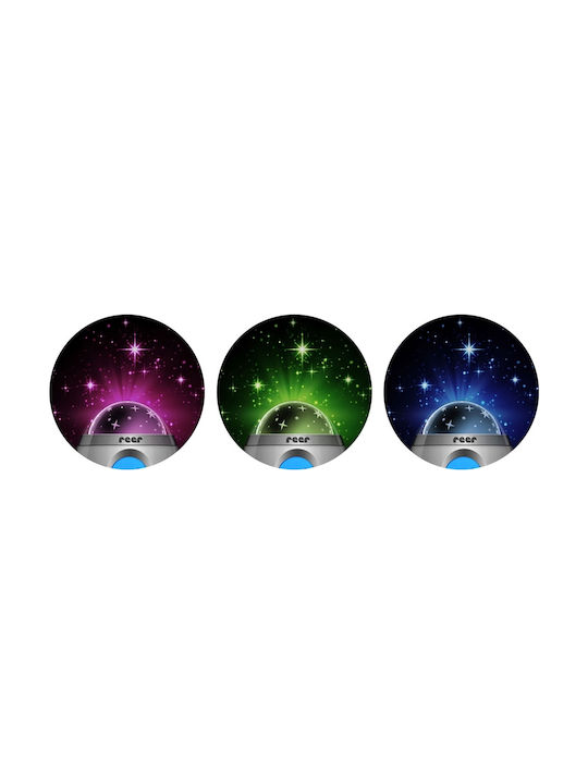 Reer LED Kinderprojektorlampe My Magic Star mit Sternenprojektion Blau