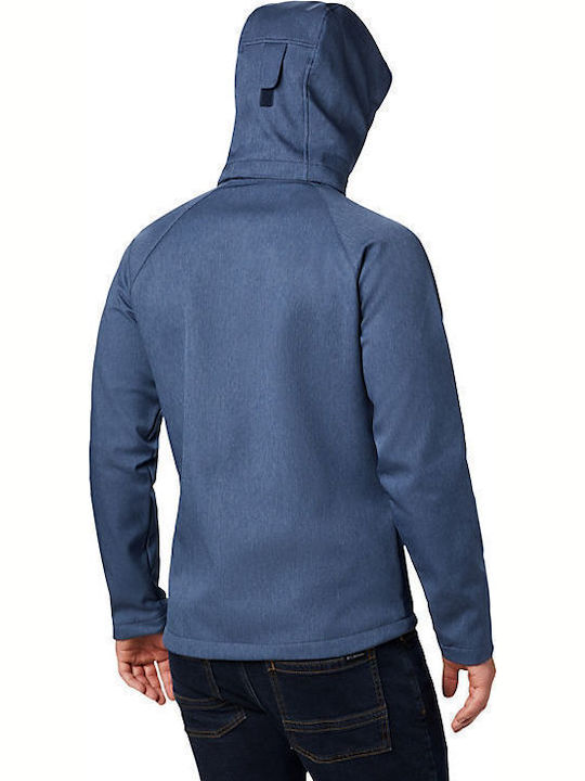 Cascade Ridge II Winter Jacke Softshell Wasserdicht und Winddicht Marineblau