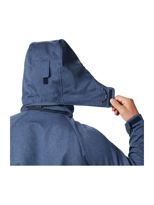 Cascade Ridge II Winter Jacke Softshell Wasserdicht und Winddicht Marineblau
