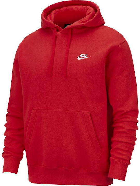 Club Sweatshirt mit Kapuze Rot