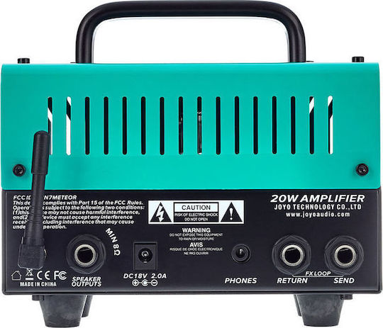 Joyo Atomic Cap Chitară electrică 20W Verde