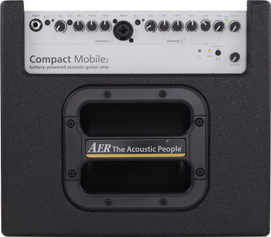Aer Compact Mobile2 Combo Amplifier For Acoustic Instruments 1 x 8" 60W Black