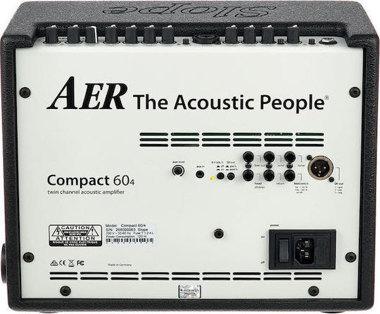 Aer Compact 60 Slope IV Combo Amplificator Instrumente Acustice 1 x 8" 60W Negru