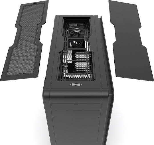 Phanteks Enthoo Elite Gaming Full Tower Κουτί Υπολογιστή με Πλαϊνό Παράθυρο και RGB Φωτισμό Μαύρο