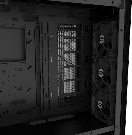 Phanteks Enthoo Elite Gaming Full Tower Κουτί Υπολογιστή με Πλαϊνό Παράθυρο και RGB Φωτισμό Μαύρο