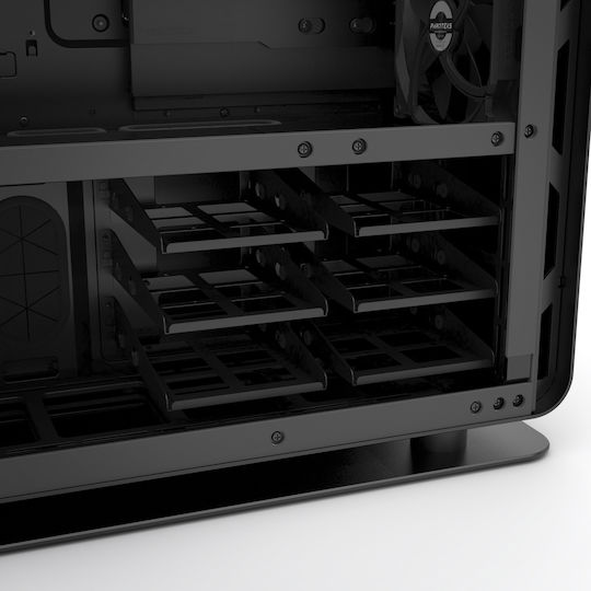 Phanteks Enthoo Elite Gaming Full Tower Κουτί Υπολογιστή με Πλαϊνό Παράθυρο και RGB Φωτισμό Μαύρο