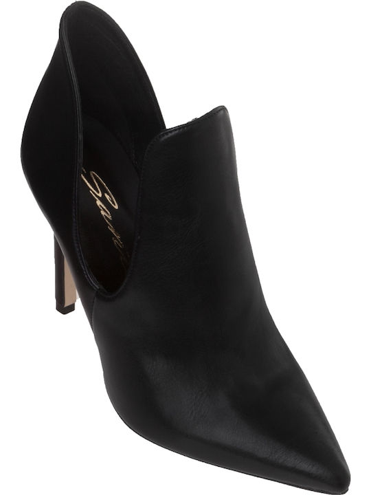Women's Ankle Boots with High Heel Black