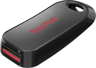 Sandisk Cruzer Snap 64GB USB 2.0 Stick Schwarz