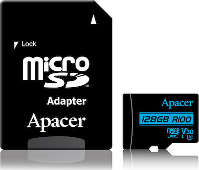 Apacer R100 microSDXC 128GB Class 10 U3 V30 UHS-I