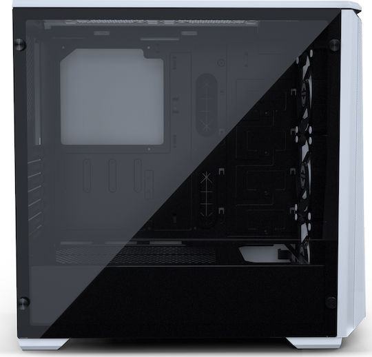 Phanteks Eclipse P400A Gaming Midi Tower Κουτί Υπολογιστή με Πλαϊνό Παράθυρο και RGB Φωτισμό Digital White