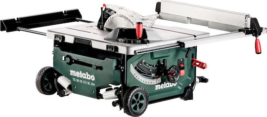 Metabo TS 36-18 LTX BL 254 Δισκοπρίονο Πάγκου Μπαταρίας με Δίσκο Κοπής Διαμέτρου 254mm & Ταχύτητα Κοπής 5000rpm