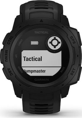 Garmin Instinct Tactical Edition 45мм Водоустойчив Смартчасовник с Пулсомер (Черен)