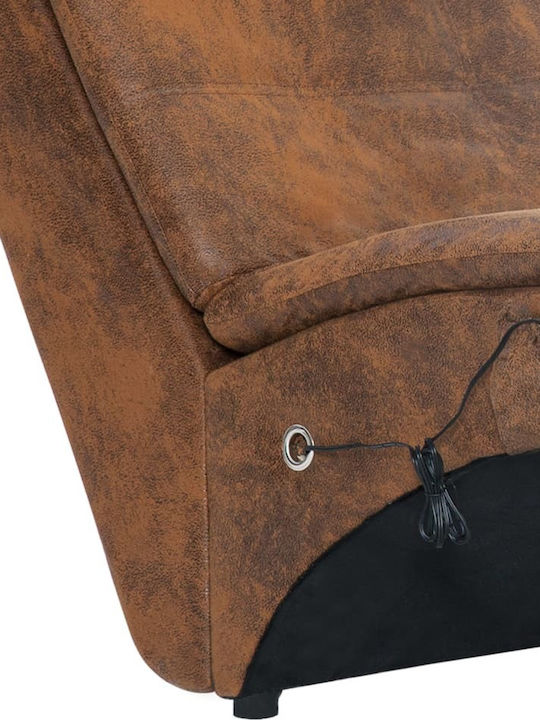 Modern Recliner from Faux Leather 145x54x72cm