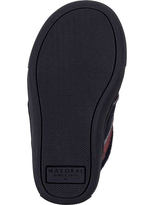 Παιδικά Sneakers High με Σκρατς Κόκκινα