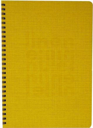 Neohart Spiral Caiet Cu dungi B5 90 de Foi 3 de Subiecte Linen 1buc (Culori diverse)