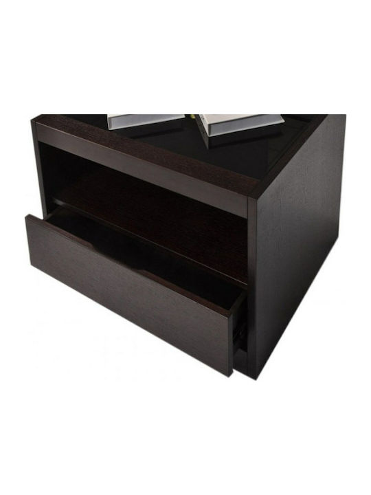 Bedside Table C102 Brown 60x45x45cm